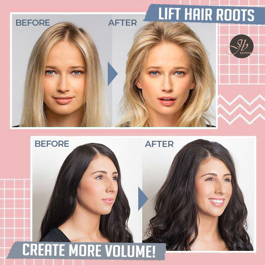 JBEXTENSION 1 Pcs Long Hair Rollers for Bangs Aluminum Core Curlers Thermal Self Grip Roller for Short, Long and Medium Hair Women Hairstyle