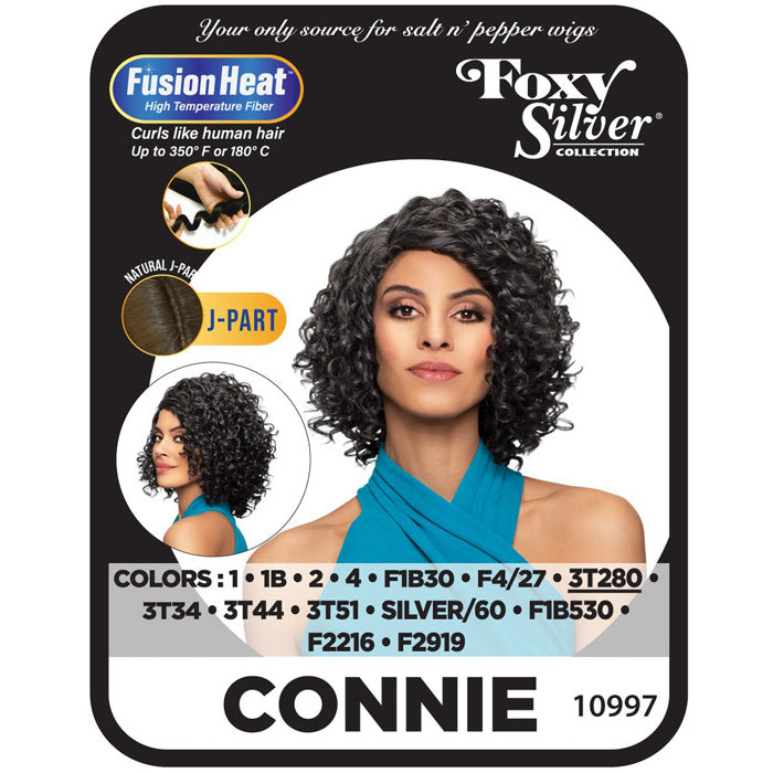 Foxy Silver Collection Fusion Heat Natural J-Part Wig - CONNIE