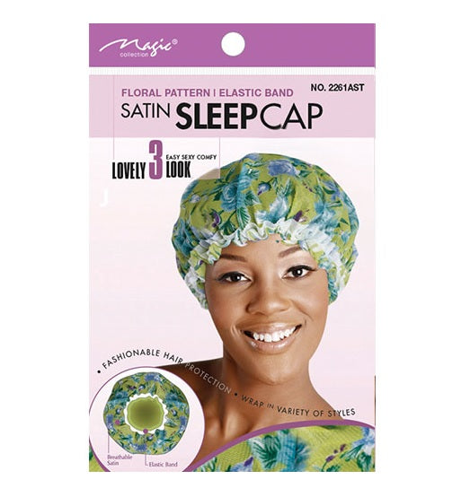 Magic Collection Fashionable Satin Sleep Cap