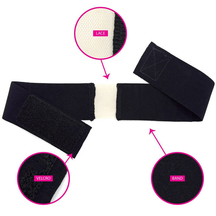 Magic Collection Swiss Lace Wig Band - CENTER PATCHING