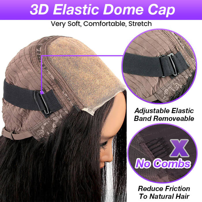 Loose Wave HD Lace Closure Wigs No Work Needed 180% Density