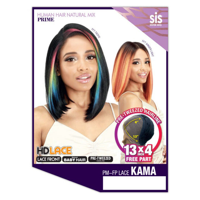 Zury Sis Human Hair Blend 13X4 HD Lace Wig - KAMA