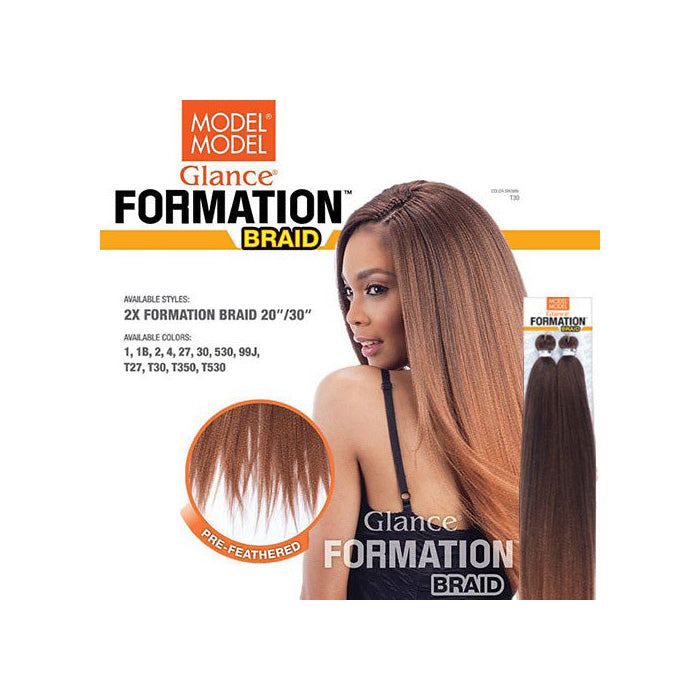 Model Model Glance Crochet Braids - 2X FORMATION 20"