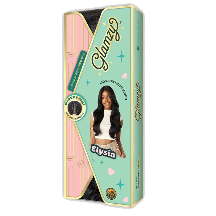 Sensationnel Glamzy Glueless V-Part HD Lace Parting Wig - ELYSIA