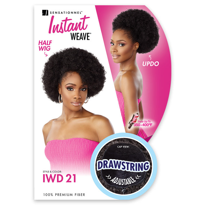 Sensationnel Instant Weave Half Wig / Updo Drawstring Ponytail - IWD 21