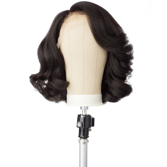 Curls Kinks & Co By Sensationnel Glueless Textured HD Lace Part Wig - Y-PART KINKY BARREL CURL 12"