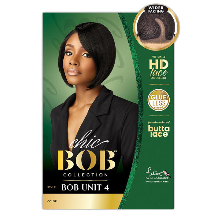 Sensationnel Butta Chic Bob Glueless 5" Deep Part HD Lace Front Wig - BOB UNIT 4