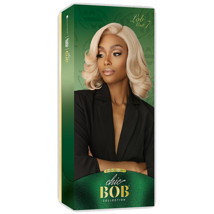 Sensationnel Butta Lace Chic Bob Glueless 5" HD Deep Part Lace Front Wig - LOB UNIT 7