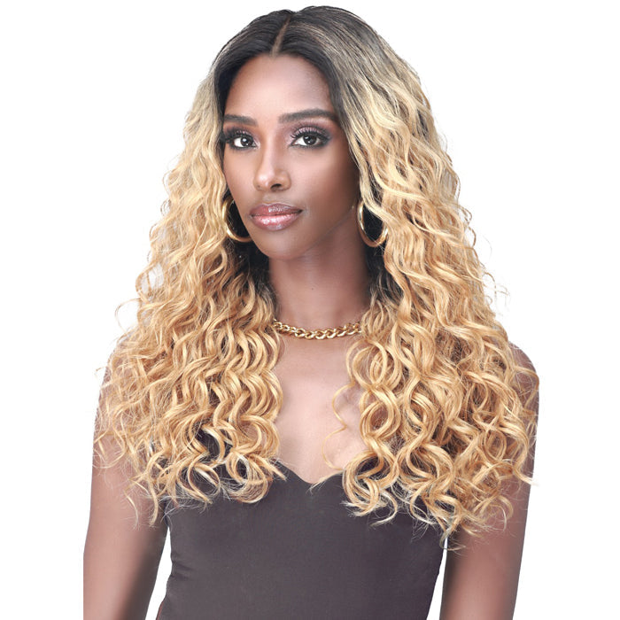 Indiremi 100% Virgin Remy Human Hair 13x4 Deep Lace Front Wig - MHRLF019 DEEP CURL 20" - By Bobbi Boss