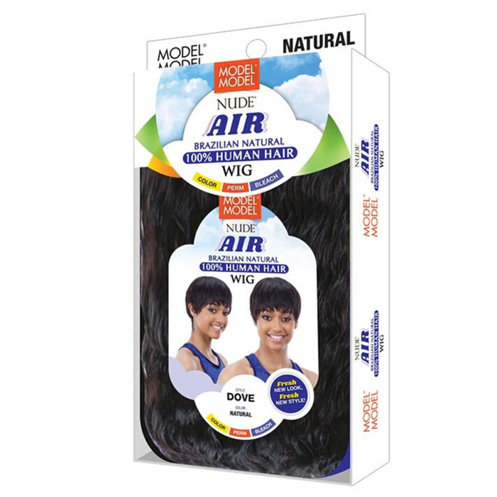 Model Model Nude Brazilian Natural 100% Human Hair Full Wig - DOVE