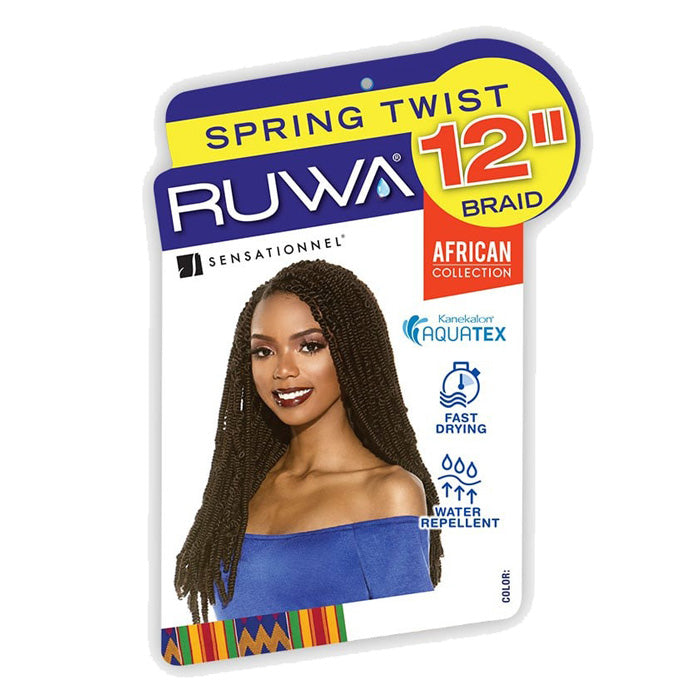 Sensationnel Ruwa Crochet Braid - SPRING TWIST 12"