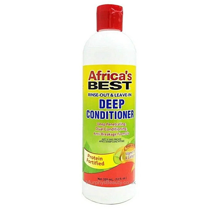 Africa's Best Rinse-Out & Leave-In Deep Conditioner 12 oz