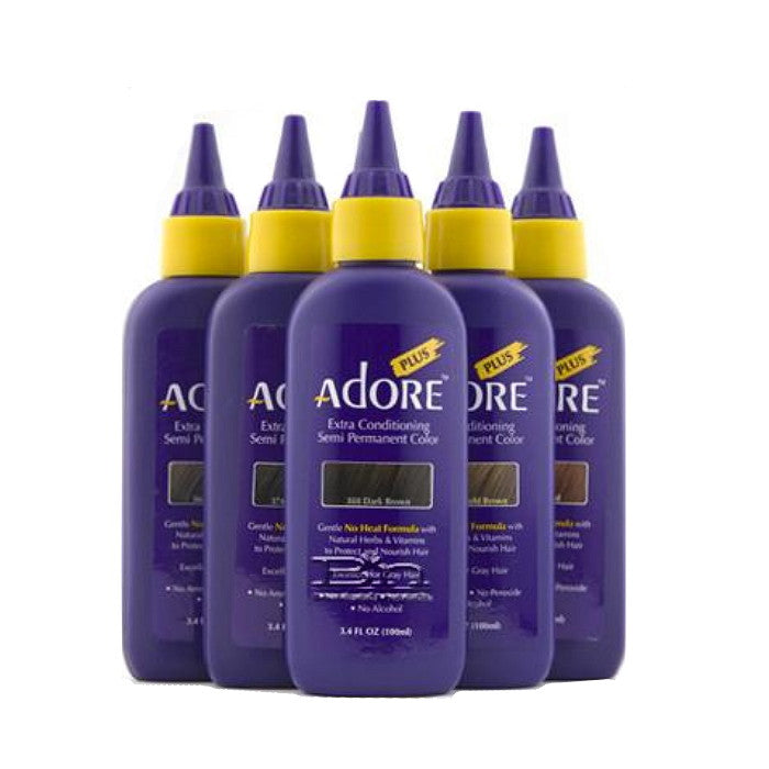 Adore Shinning Semi-Permanent Hair Color for Gray Hair 3.4 oz