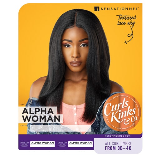 Sensationnel Empress Curls Kinks & CO Textured Synthetic Wig ALPHA WOMAN