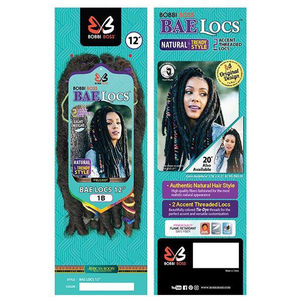 Bobbi Boss African Roots Braid Crochet - BAE LOCS SILVER 20 Inch