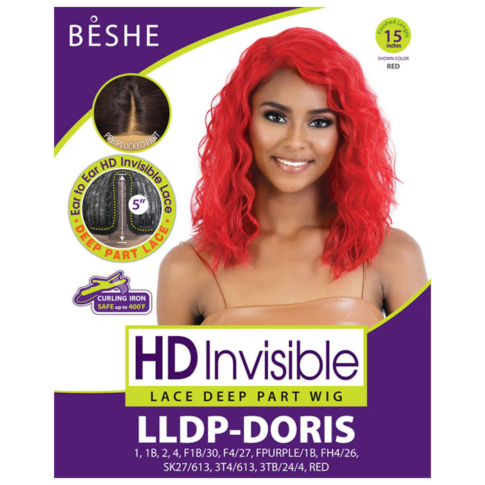 Beshe HD Invisible 5" Deep Part Lace Wig - LLDP-DORIS