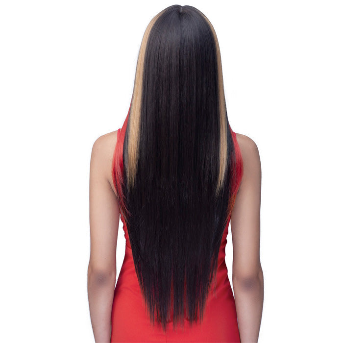 Bobbi Boss Human Hair Blend HD Deep Lace Part Wig - MBLF31 EILISH