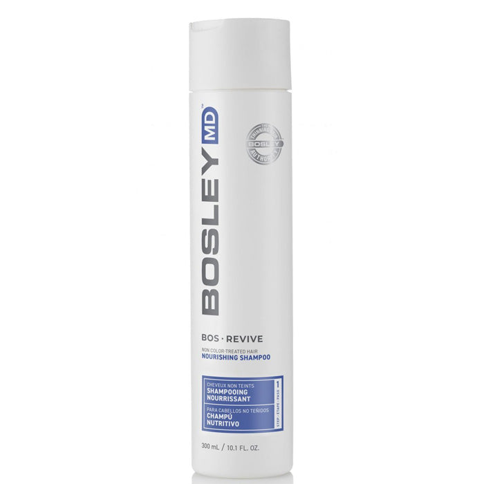 Bosley MD BOS Revive Nourishing Shampoo - NON-COLOR TREATED HAIR 10.1 oz