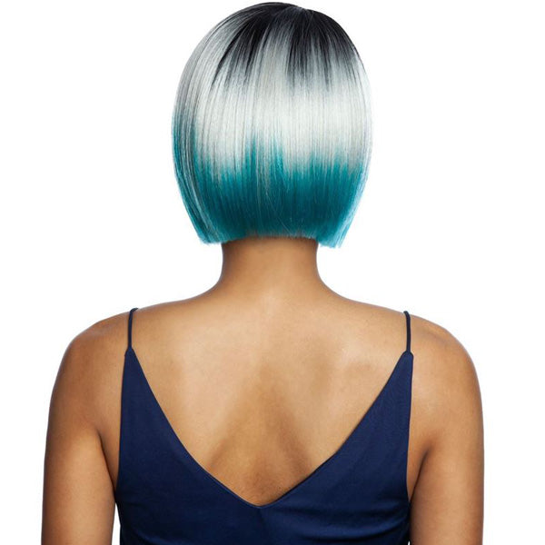 Mane Concept Brown Sugar Human Hair Blend Lace Part Wig - BS151