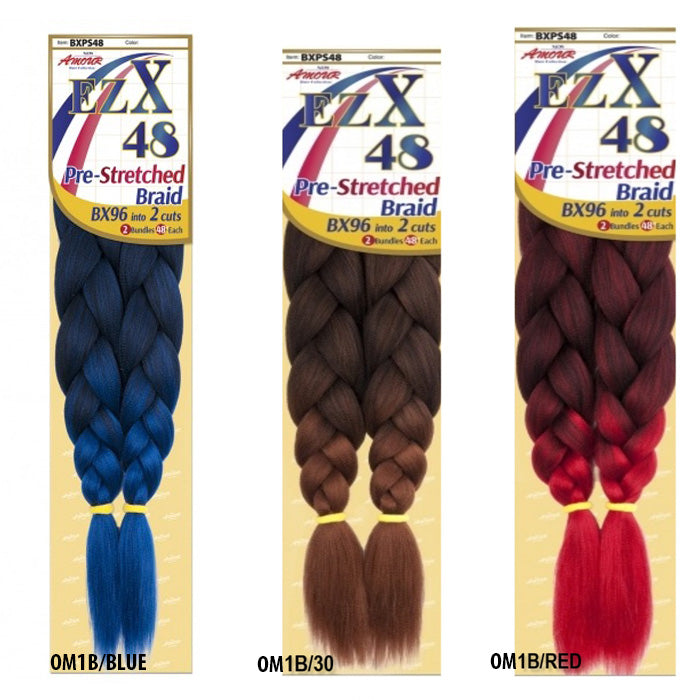 Amour EzX Pre-Stretched Braids 48" 2 PCS