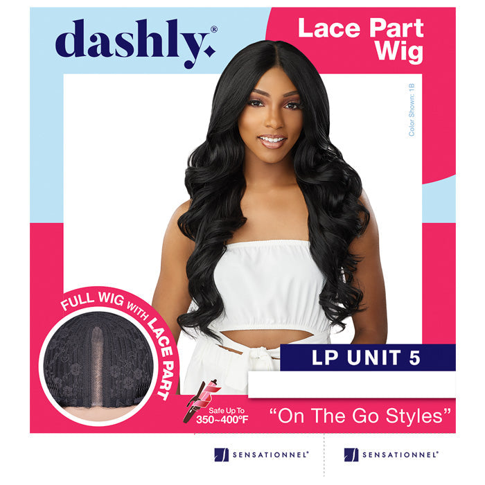 Sensationnel Dashly Synthetic Hair 4" Deep Lace Part Wig - LP UNIT 5
