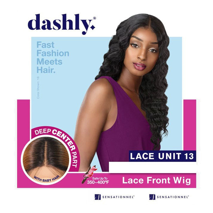 Sensationnel Dashly Deep Part Lace Front Wig - LACE UNIT 13