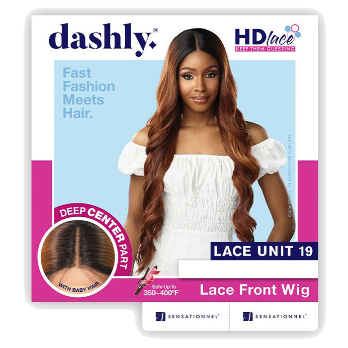 Sensationnel Dashly HD Lace Deep Part Front Wig - LACE UNIT 19