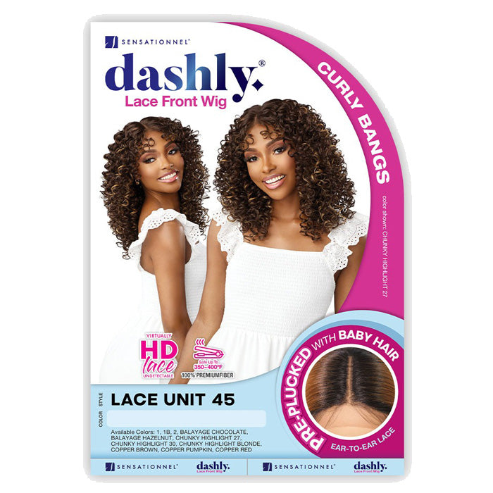 Sensationnel Dashly HD Lace Front Wig - UNIT 45 - Pre-Plucked