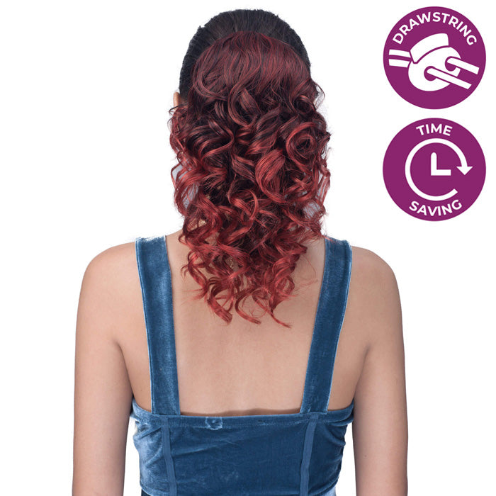Laude & Co Drawstring Ponytail - SPRING CURL 14