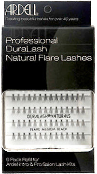 Ardell Professional Bulk Packs (6pc/pk) Dura Naturals Medium Black