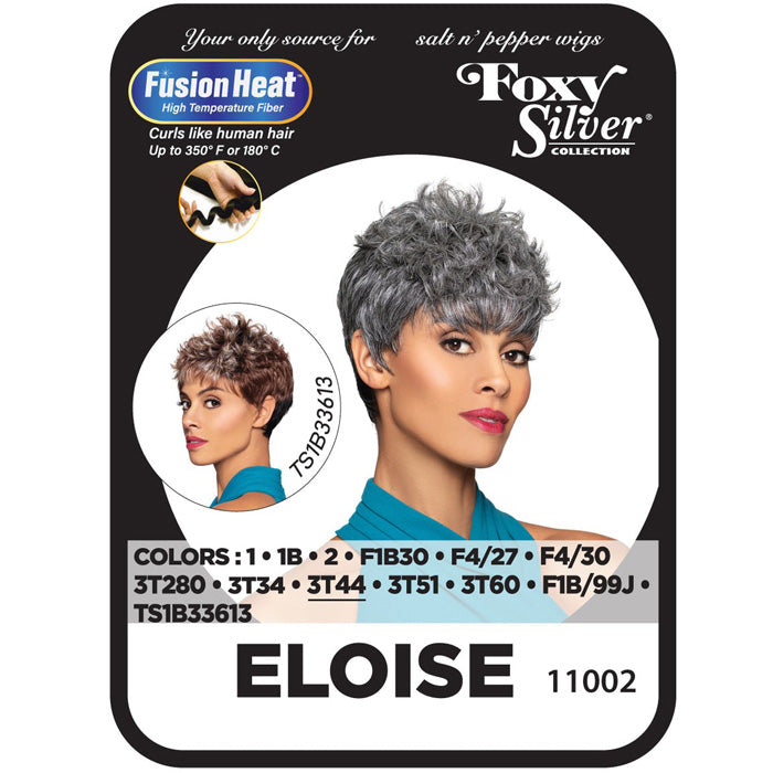 Foxy Silver Collection Fusion Heat Wig - ELOISE