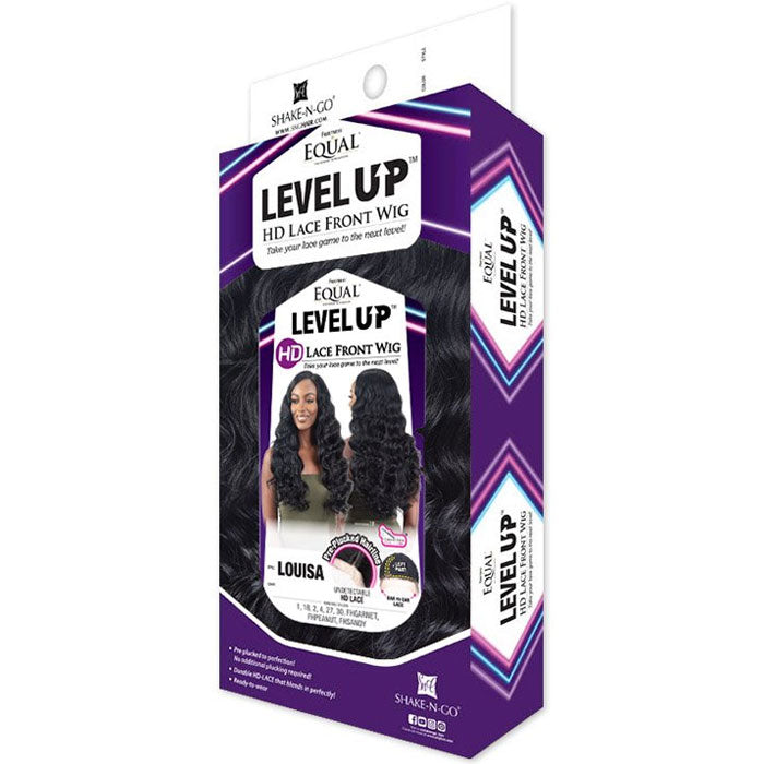 Shake N Go Equal Level Up 5" Deep Part HD Lace Front Wig - LOUISA