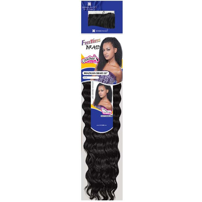 Freetress Braid/Bulk Brazilian Braid 20 Inch