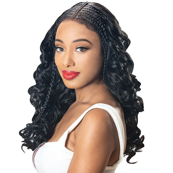 Zury Sis Diva Pre-Braided 13x4 Lace Front Wig - DIVA LACE H FULANI 103
