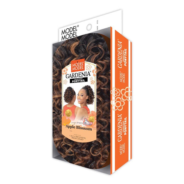 Model Model Gardenia Drawstring Ponytail - APPLE BLOSSOM