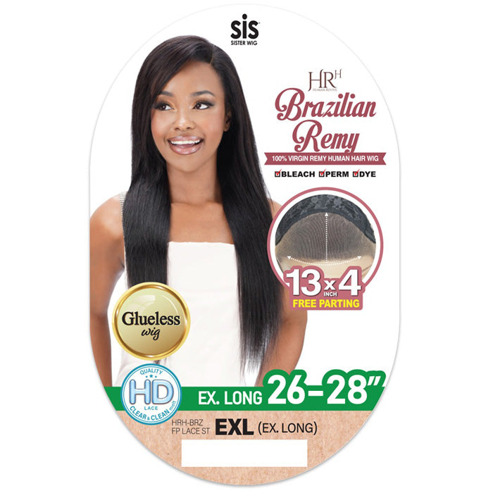 Zury Sis Brazilian Remy Glueless 100% Virgin Remy Human Hair 13x4 HD Lace Front Wig - EXL (EX.LONG)