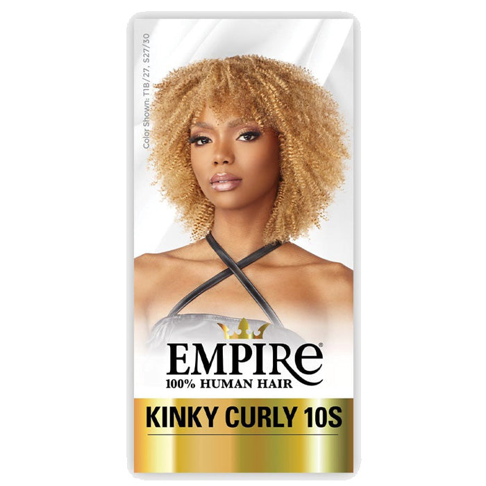 Sensationnel Empire 100% Human Hair Weaves - KINKY CURLY 10S 3 PCS