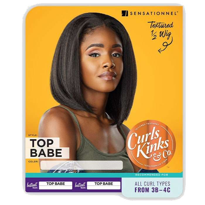 Sensationnel Curls Kinks & CO Instant Weave Half Wig - BOSS BABE/TOP BABE
