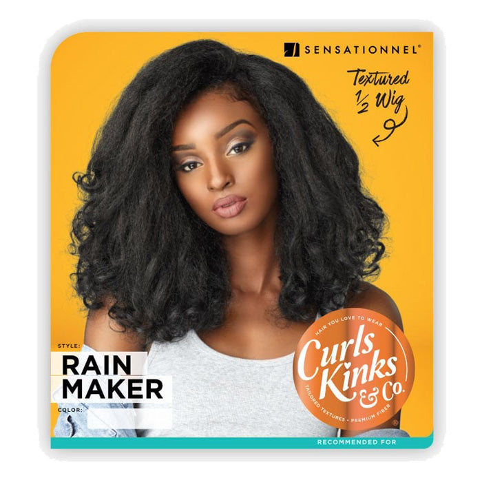 Sensationnel Instant Weave Curls Kinks & CO Half Wig - RAIN MAKER
