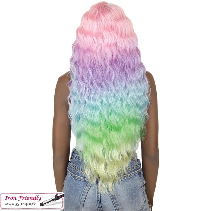 It's A Wig Unicorn Color Lace Front Wig - SUN DANCE
