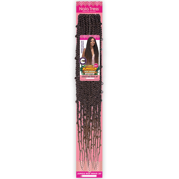 Janet Collection Pre-Looped Crochet Braids - JUNGLE BOX BRAID 30"