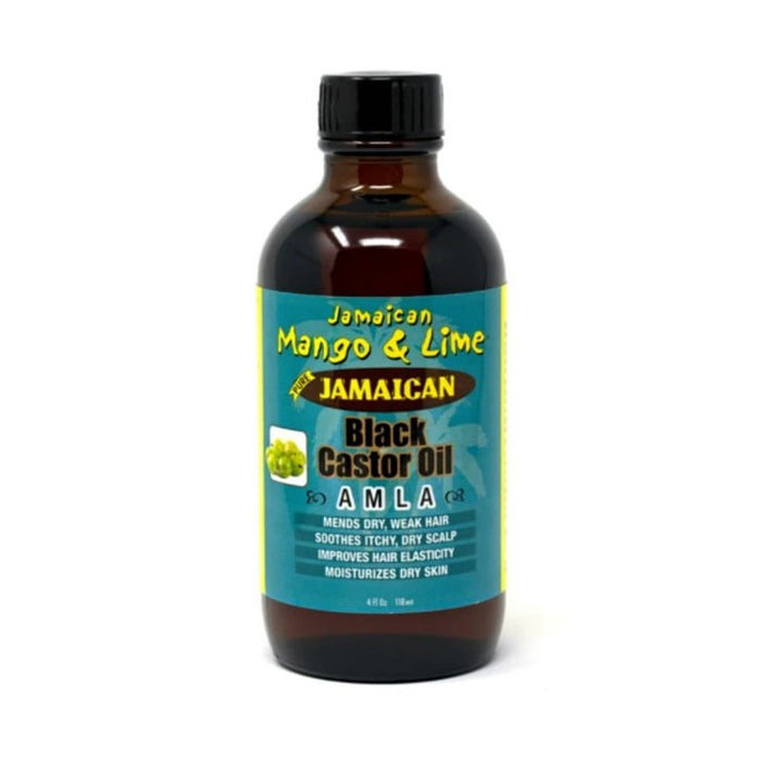 Jamaican Mango & Lime Black Castor Oil - ARGAN / AMLA 4 oz