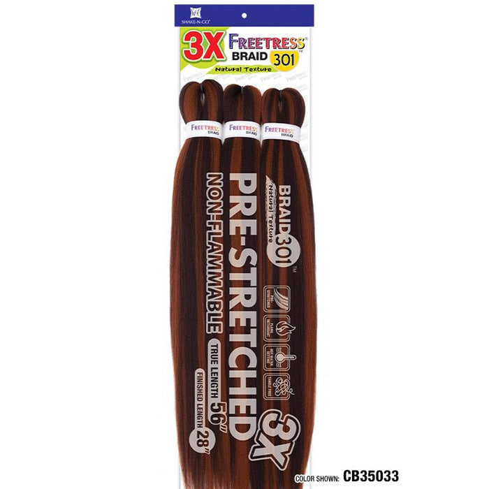 Freetress Pre-Stretched Braid - 3X Braid 301 28"