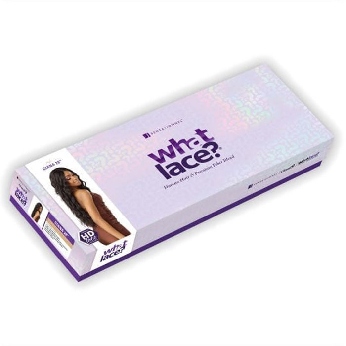 Sensationnel What Lace Human Hair Blend 13X6 HD Lace Front Wig - GIANA 28"