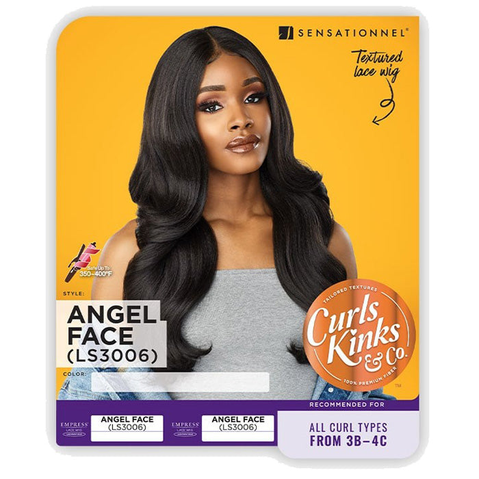 Sensationnel Empress Curls Kinks & Co Lace Front Edge Wig - ANGEL FACE