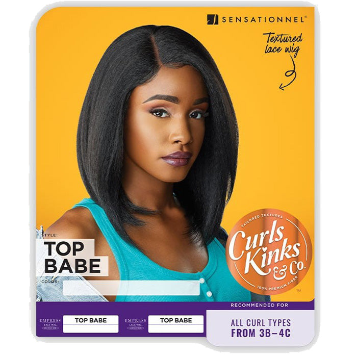 Sensationnel Empress Curls Kinks & Co Textured Lace Front Wig - TOP BABE