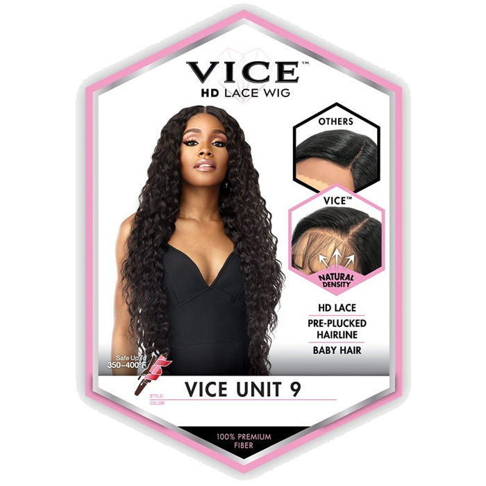 Sensationnel Vice HD Pre-Plucked Lace Front Wig - VICE UNIT 9