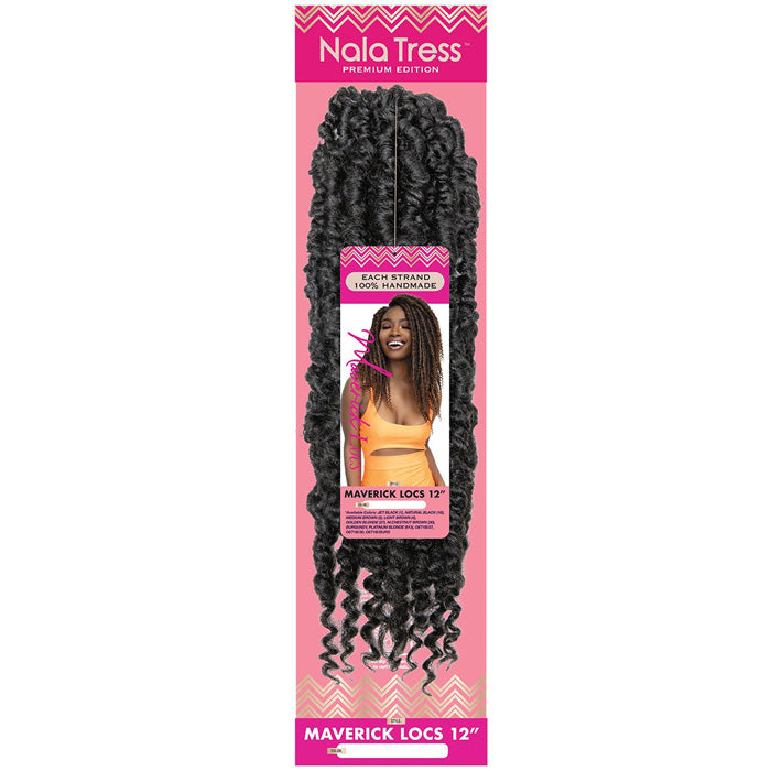 Janet Collection Nala Tress Pre-Looped Crochet Braid - MAVERICK LOCS 12"