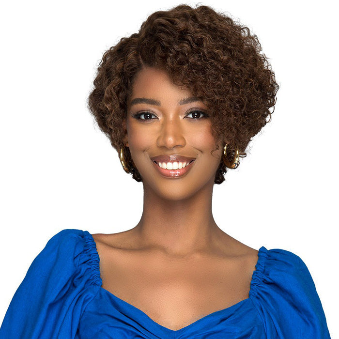 Bobbi Boss Glueless 100% Human Hair 13x4 HD Lace Front Wig - MHLF523 BENITA