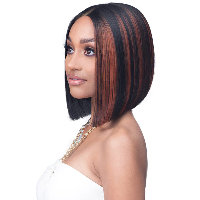 Bobbi Boss Super Laid Flat 4" Part HD Lace Front Wig - MLF741 JIANNA